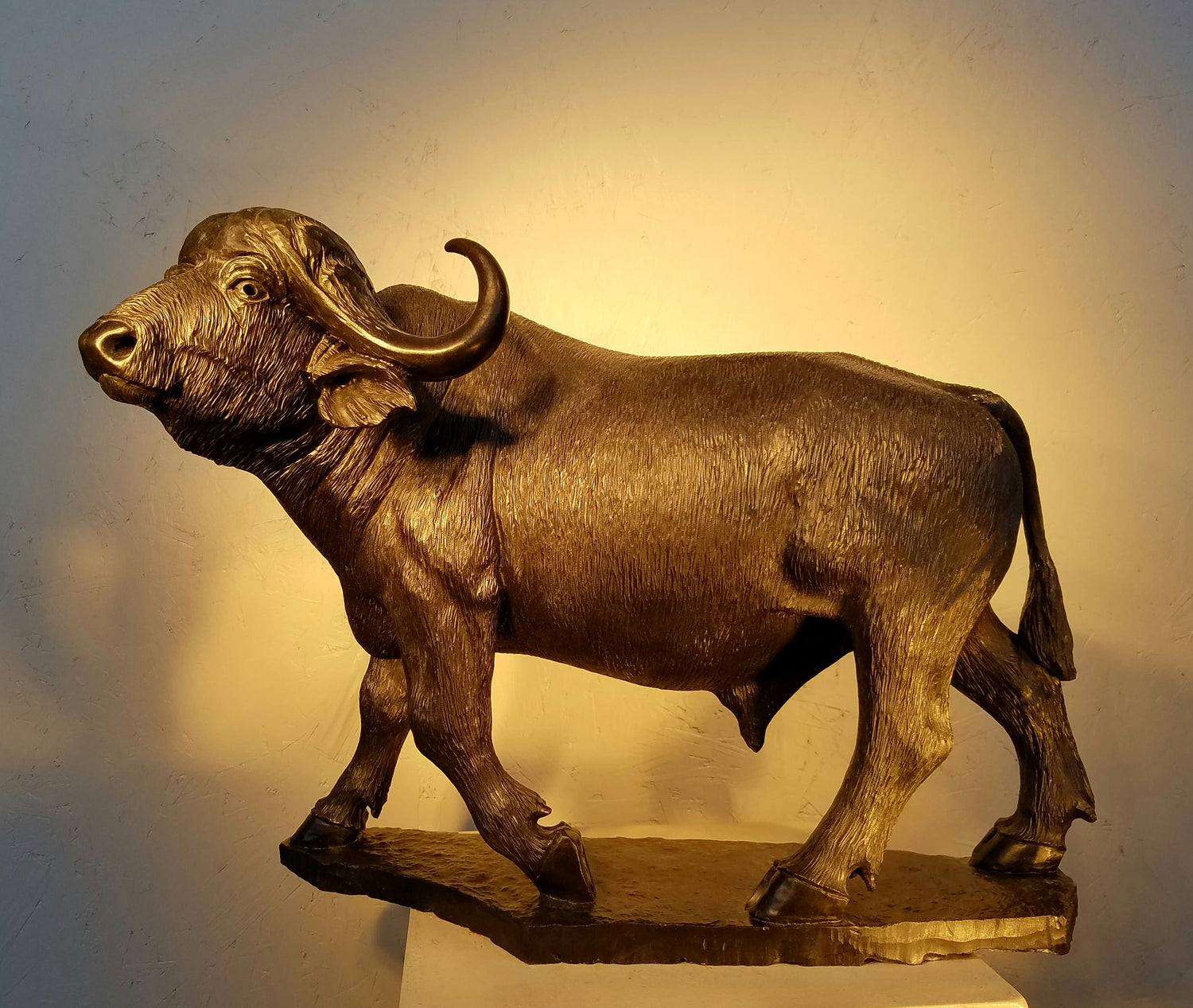 Collection of abstract wildlife sculptures