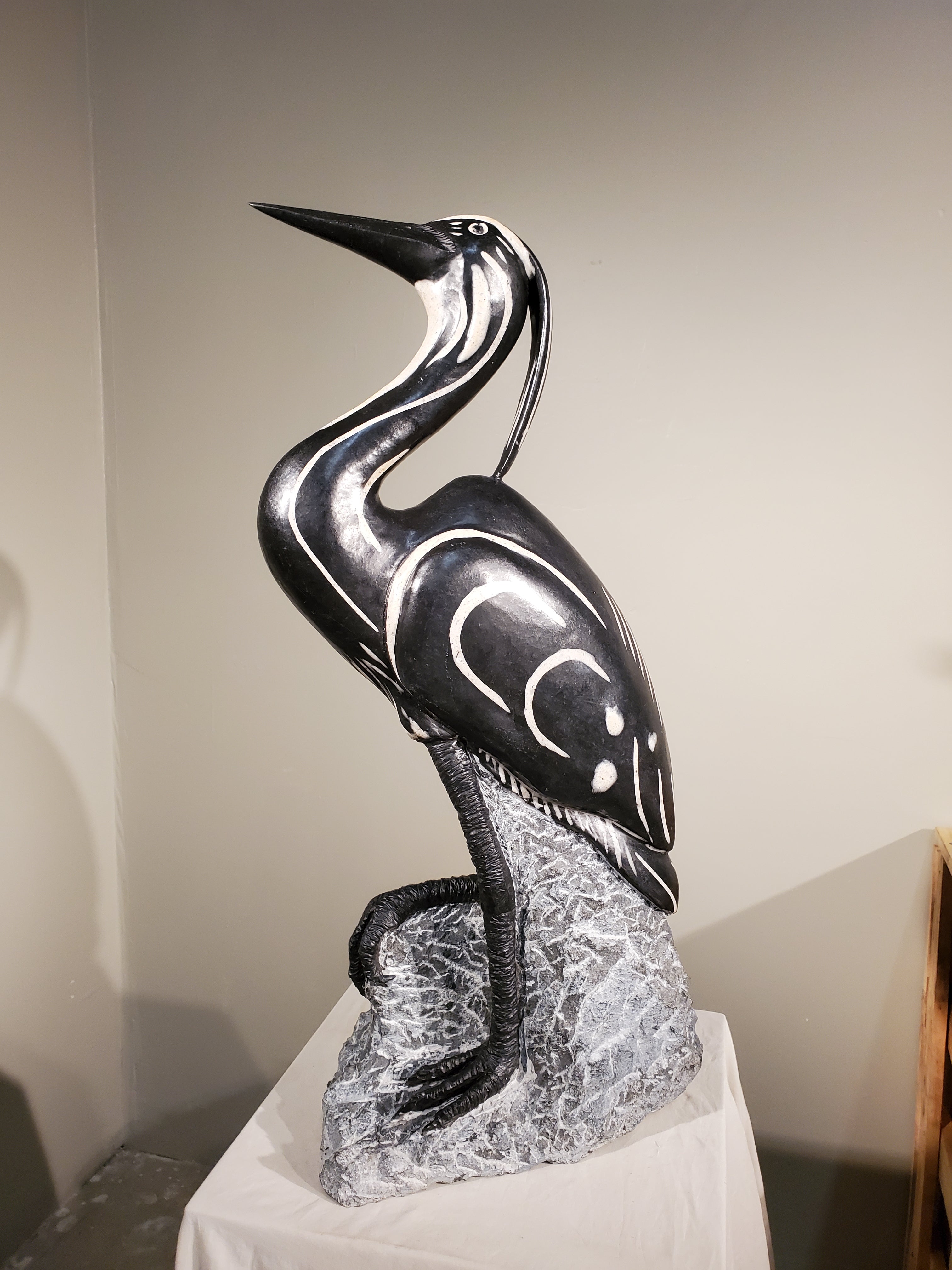 24. Springstone Heron by Shepard Deve