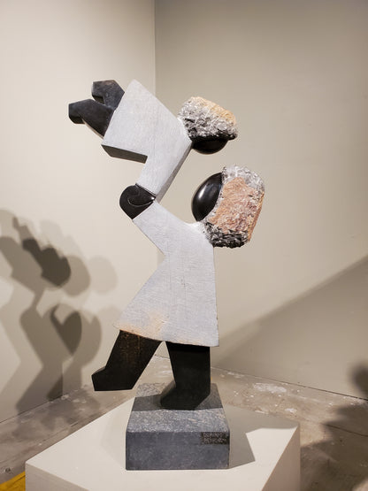 34. Mother and Child by Dominic Benhura