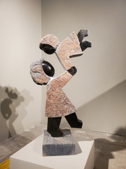 34. Mother and Child by Dominic Benhura