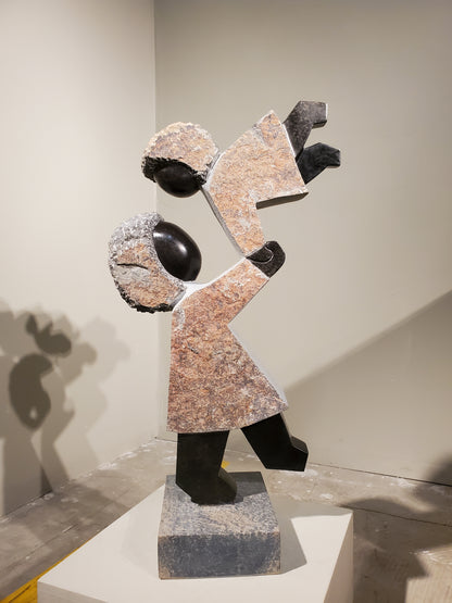 34. Mother and Child by Dominic Benhura